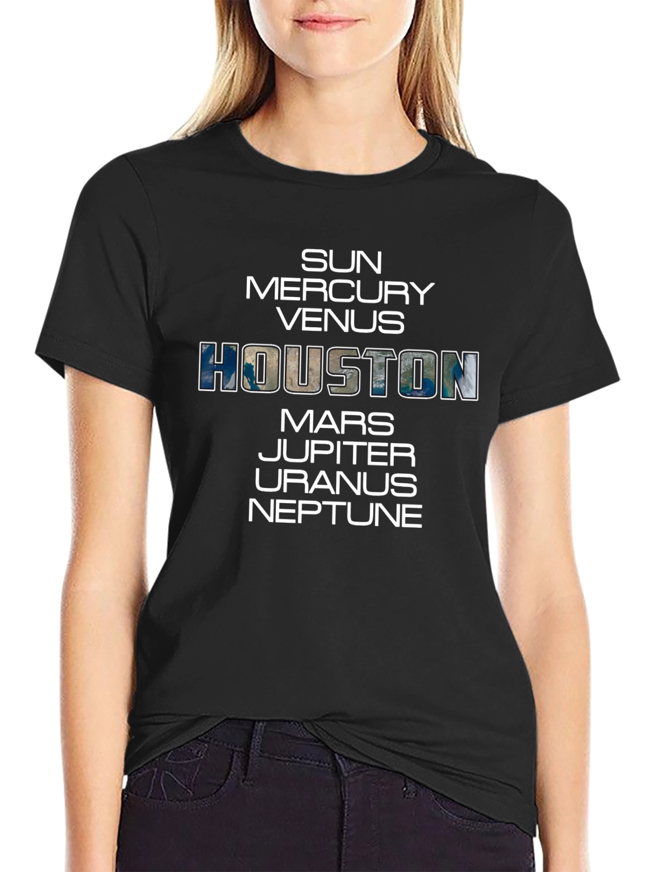 Planets & Houston T-Shirt
