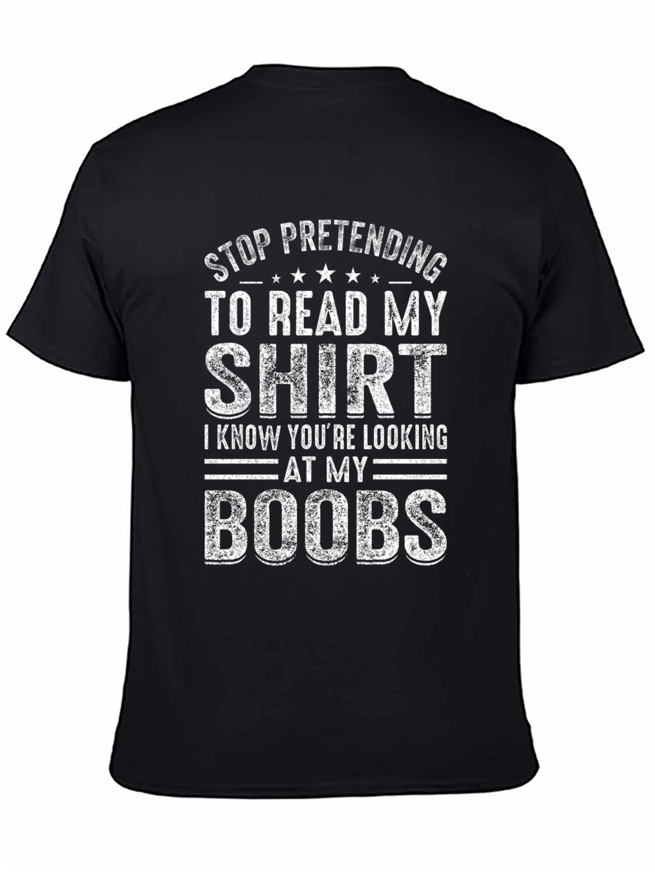 Funny Boobs Graphic T-Shirt for Men