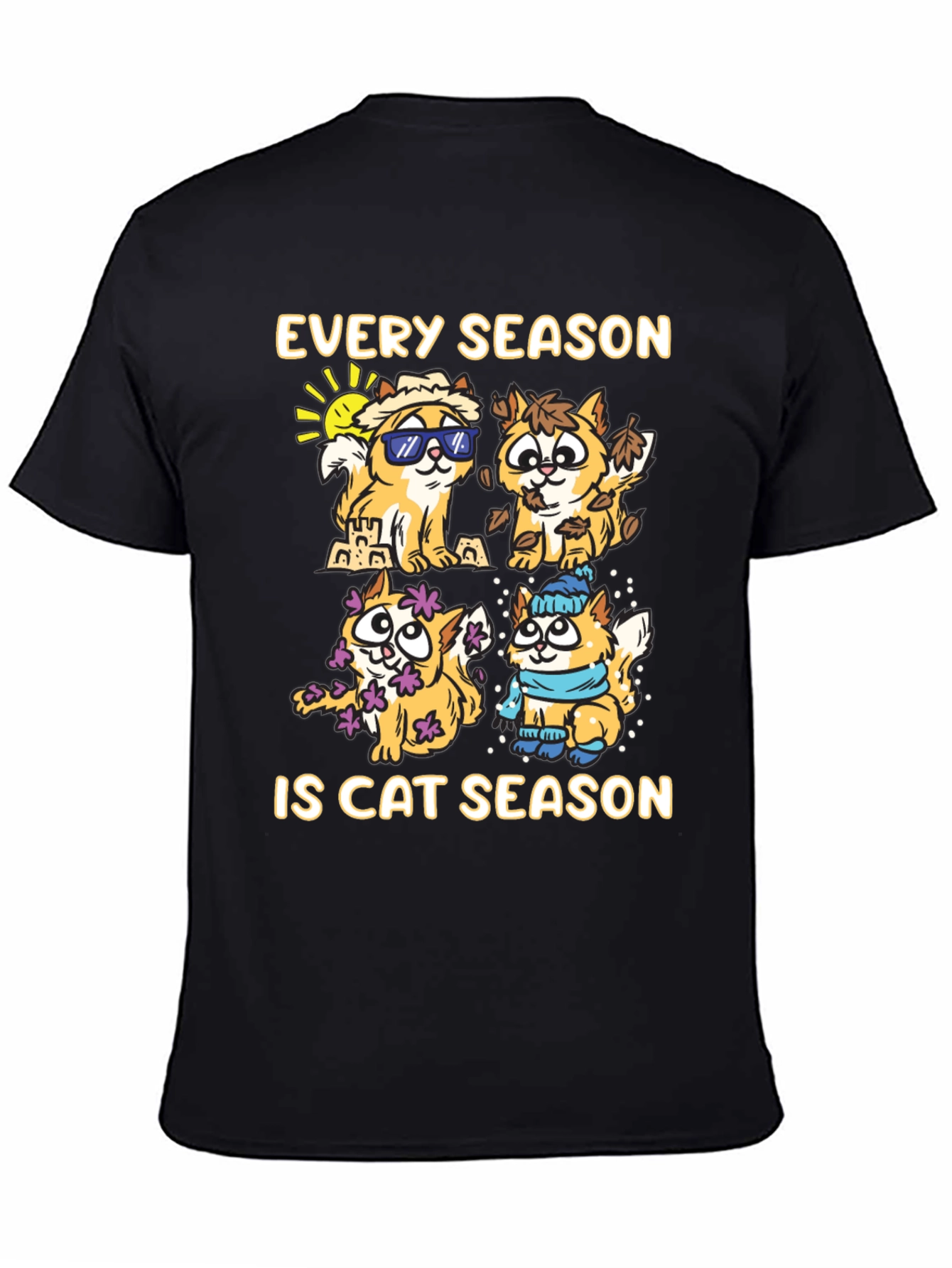 Every Season Is Cat Season T-Shirt
