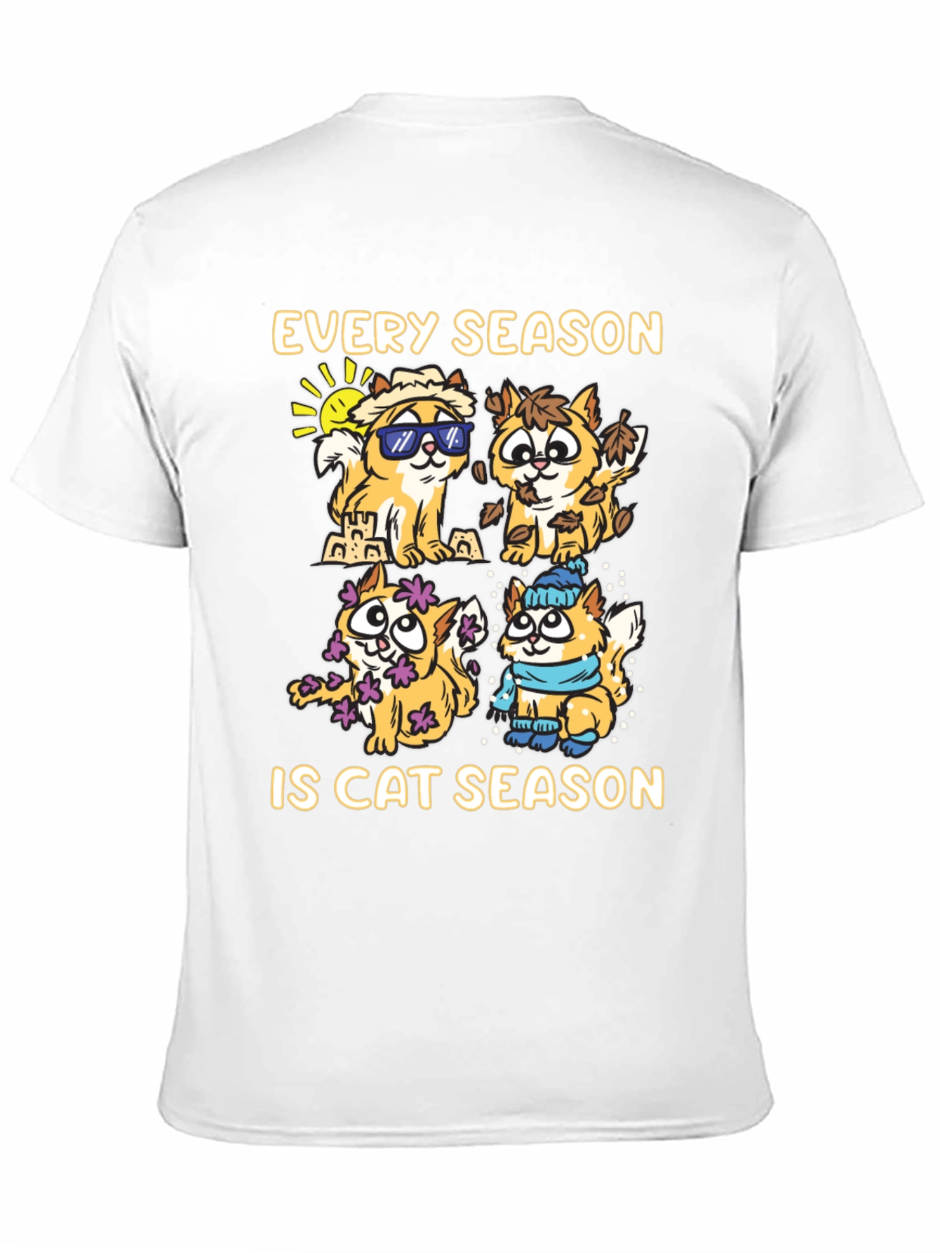 Every Season Is Cat Season T-Shirt