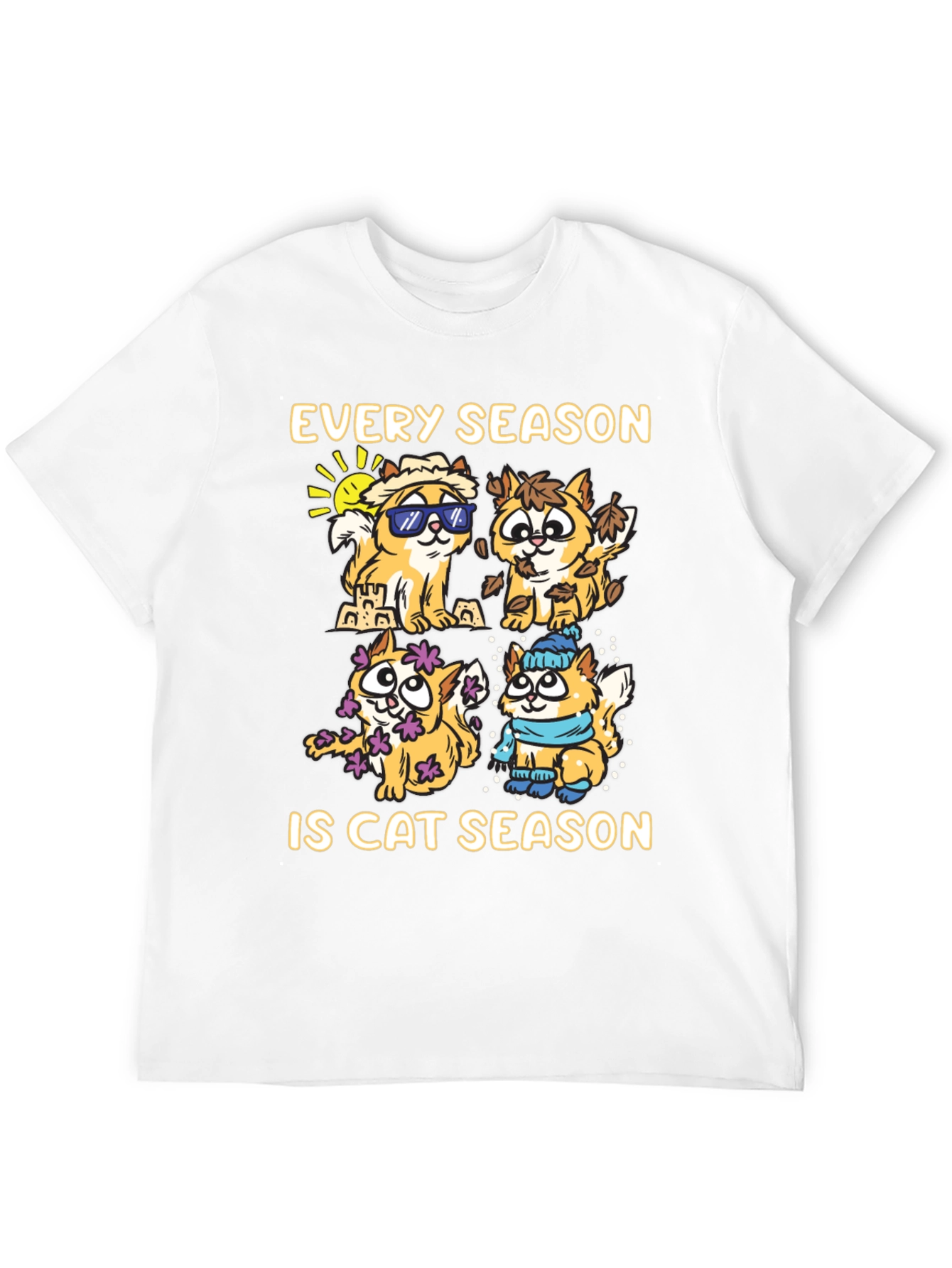 Every Season Is Cat Season T-Shirt