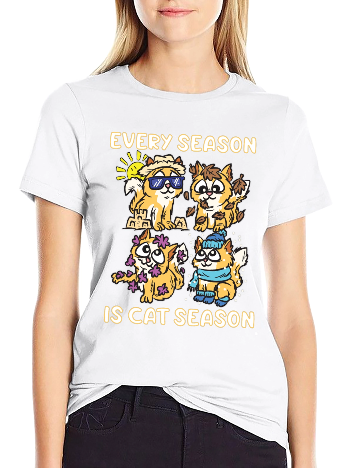 Every Season Is Cat Season T-Shirt