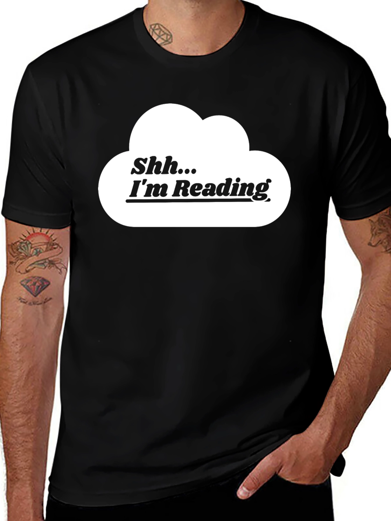 Shhh... Im Reading Graphic T-Shirt