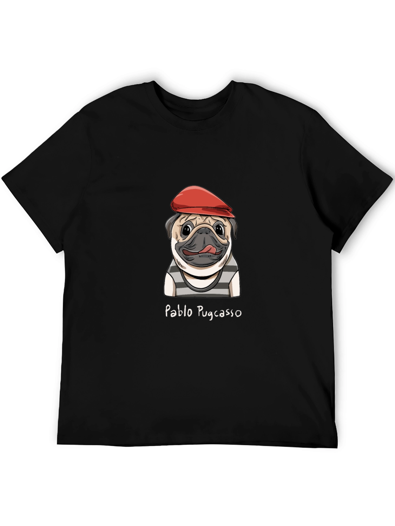Pablo Pugcasso Tee - Artistic Dog T-Shirt