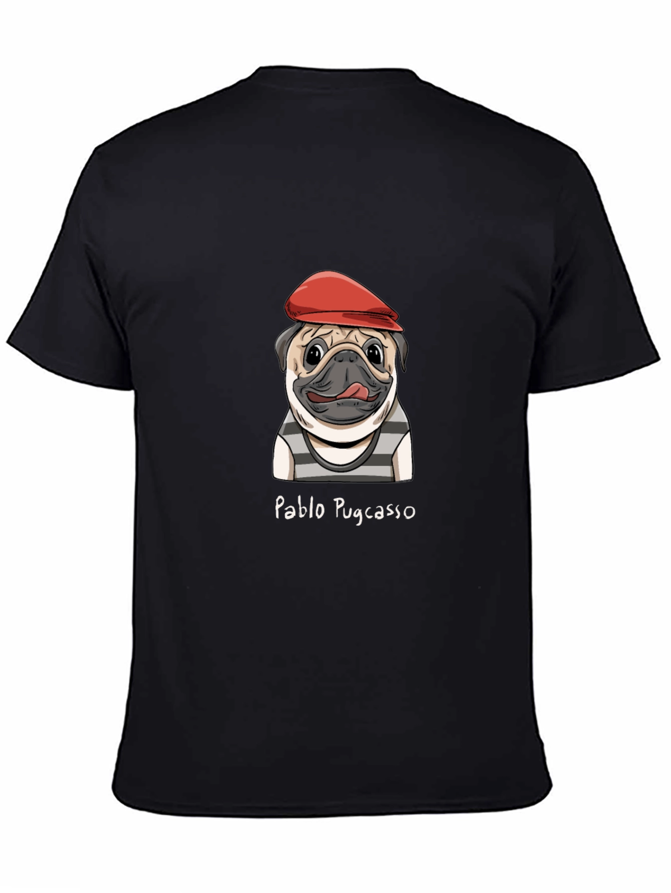 Pablo Pugcasso Tee - Artistic Dog T-Shirt