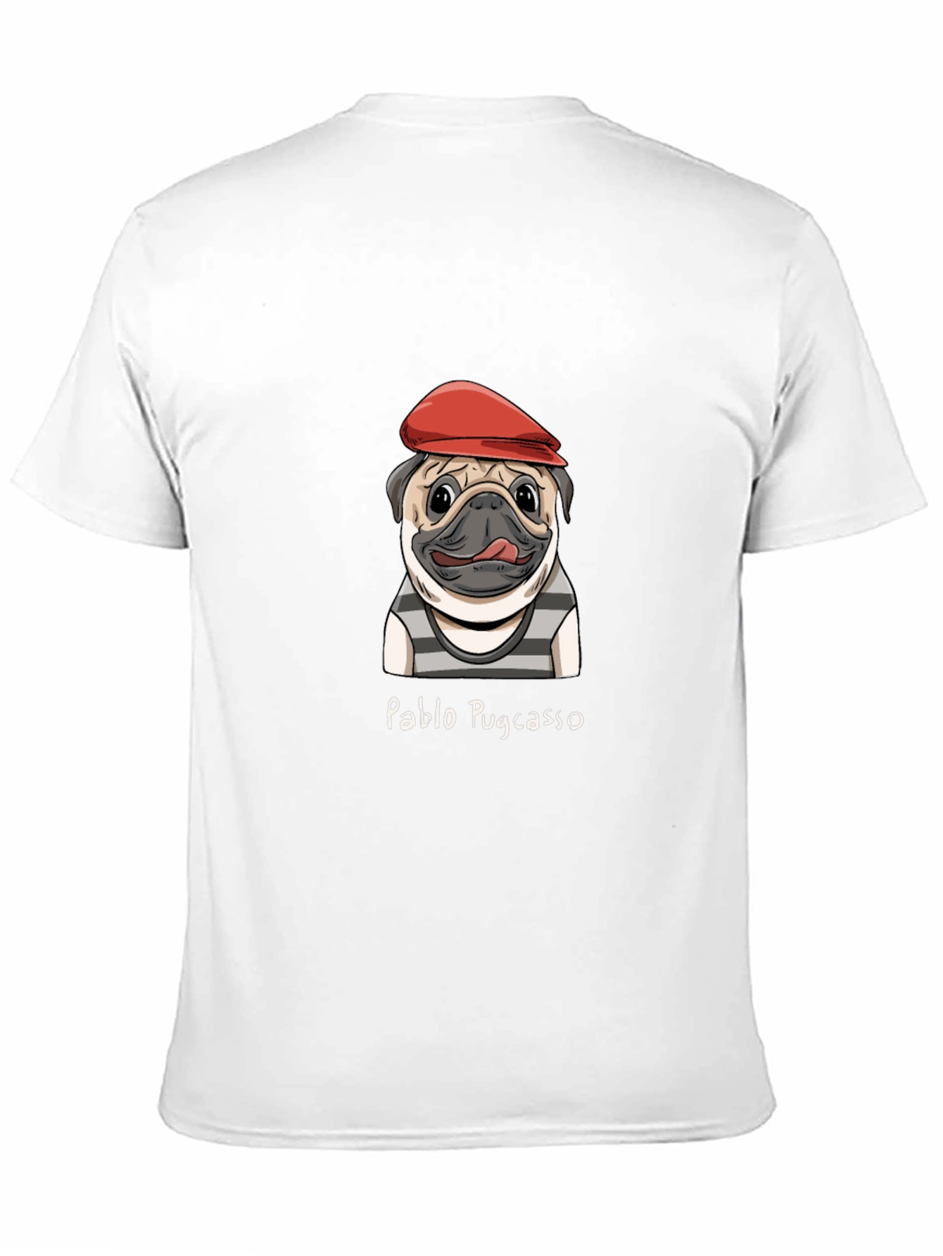Pablo Pugcasso Tee - Artistic Dog T-Shirt