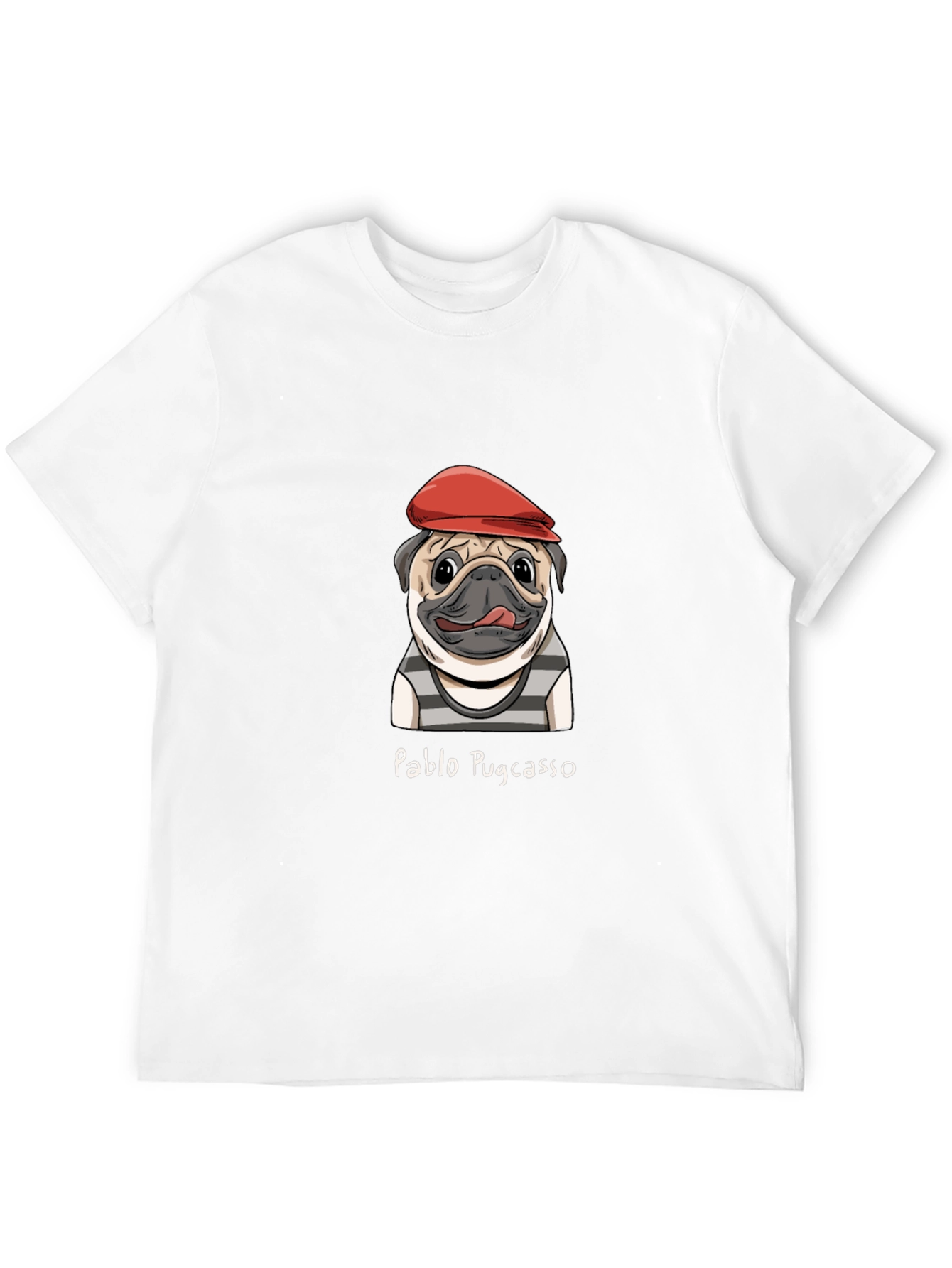 Pablo Pugcasso Tee - Artistic Dog T-Shirt