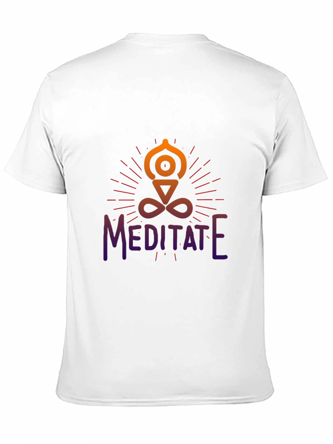Meditate Graphic Tee - Spiritual Yoga Shirt