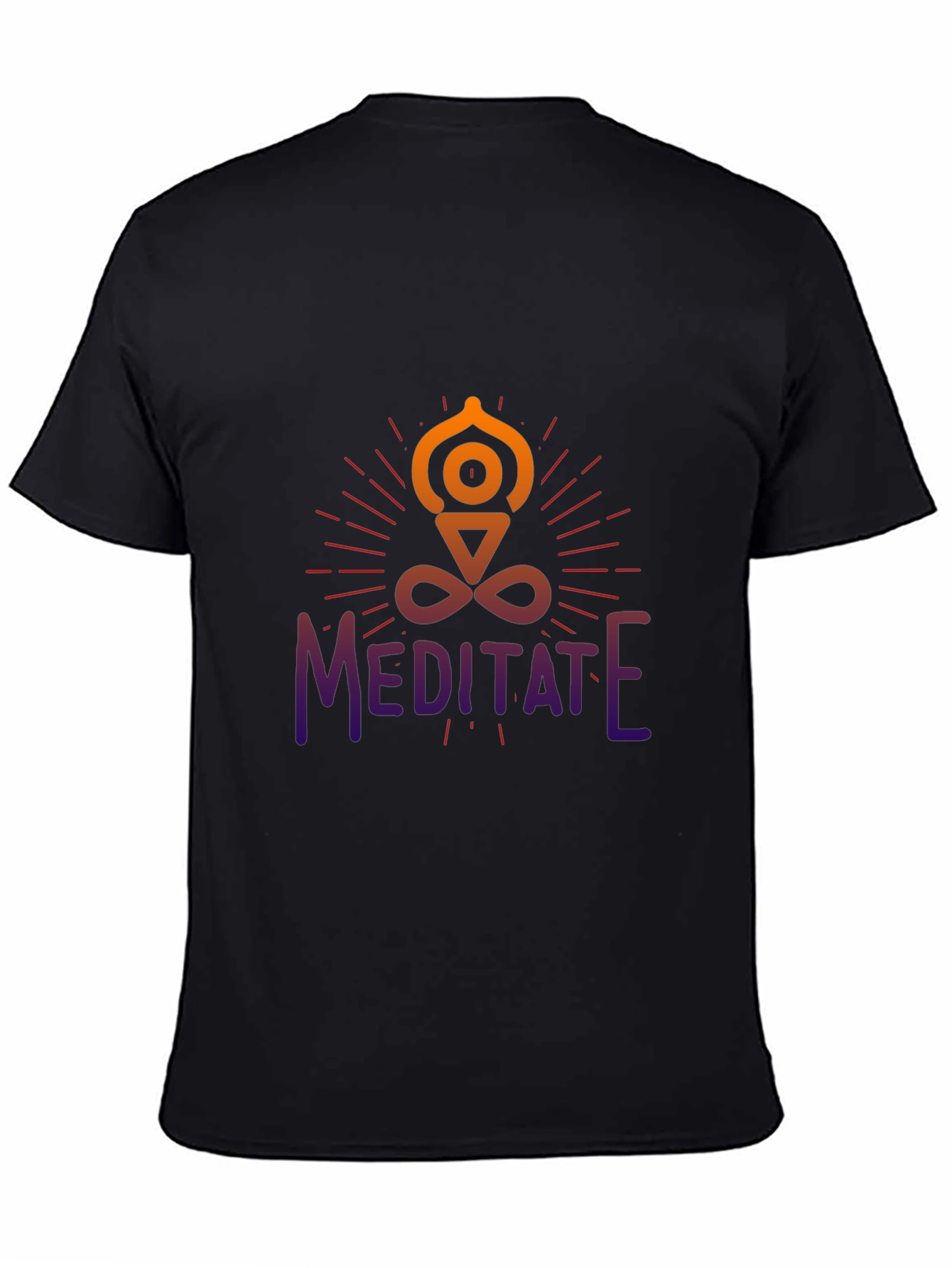 Meditate Graphic Tee - Spiritual Yoga Shirt