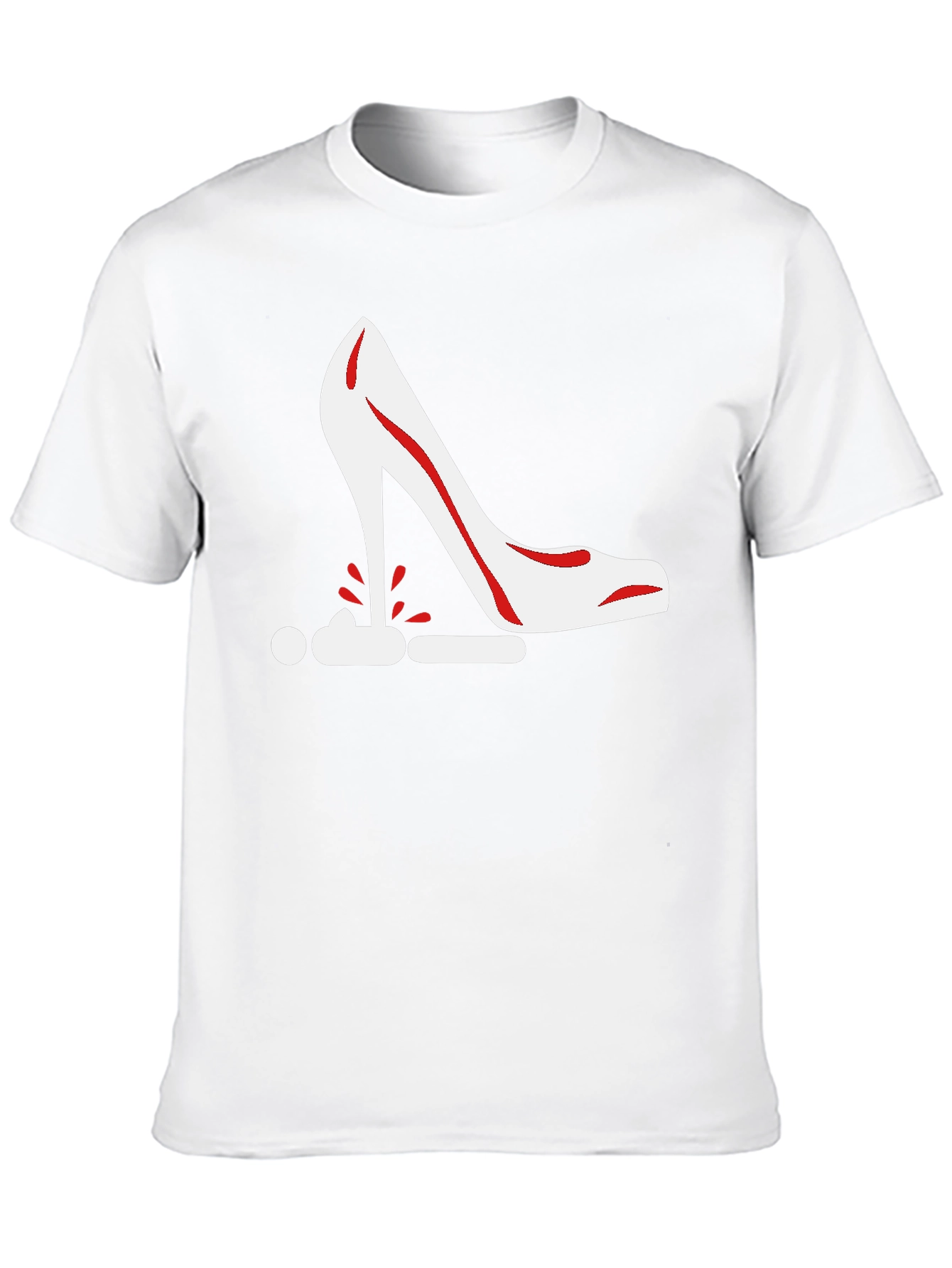 Stiletto Heel Graphic Tee - Bold Statement Shirt