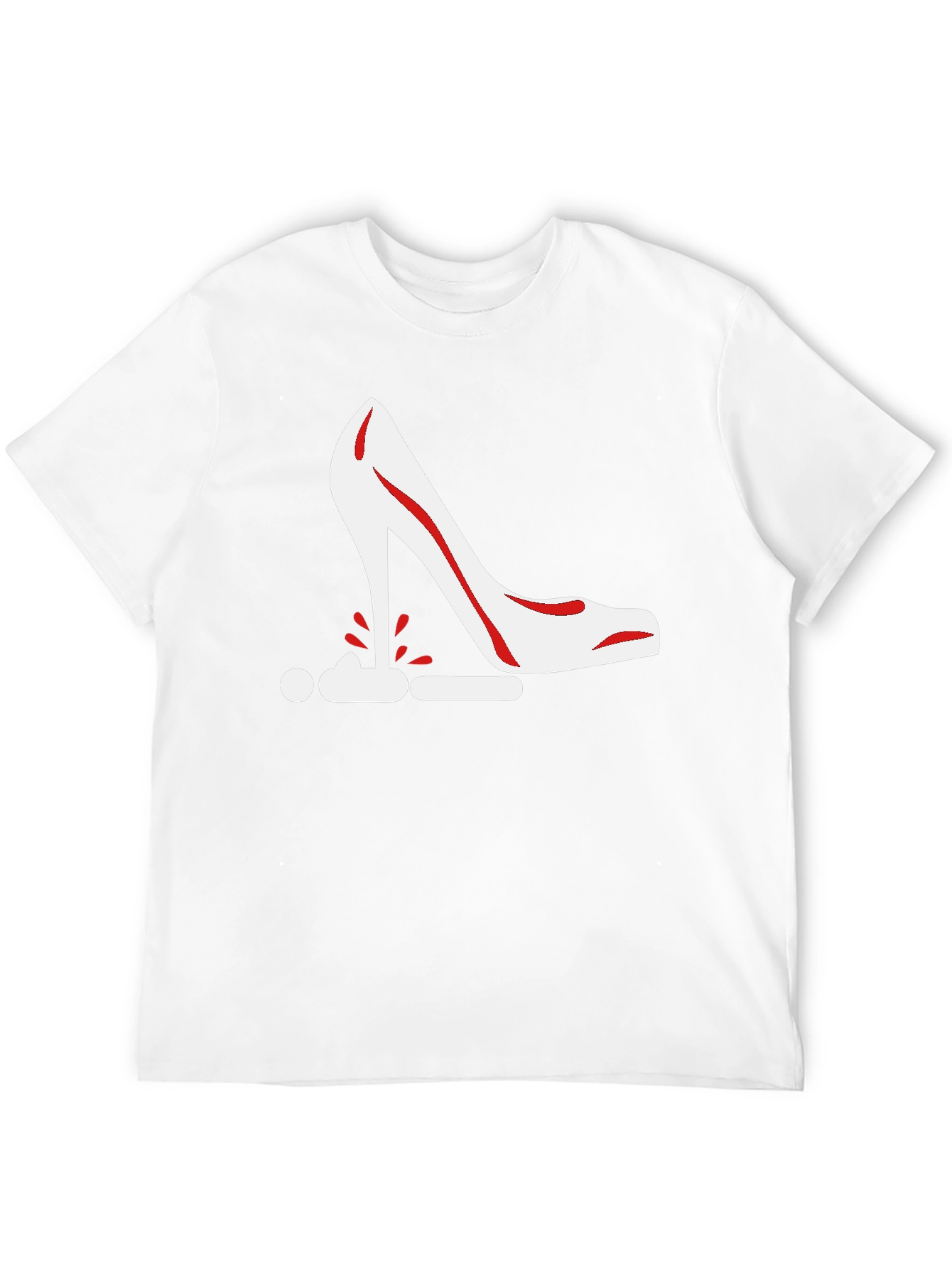 Stiletto Heel Graphic Tee - Bold Statement Shirt