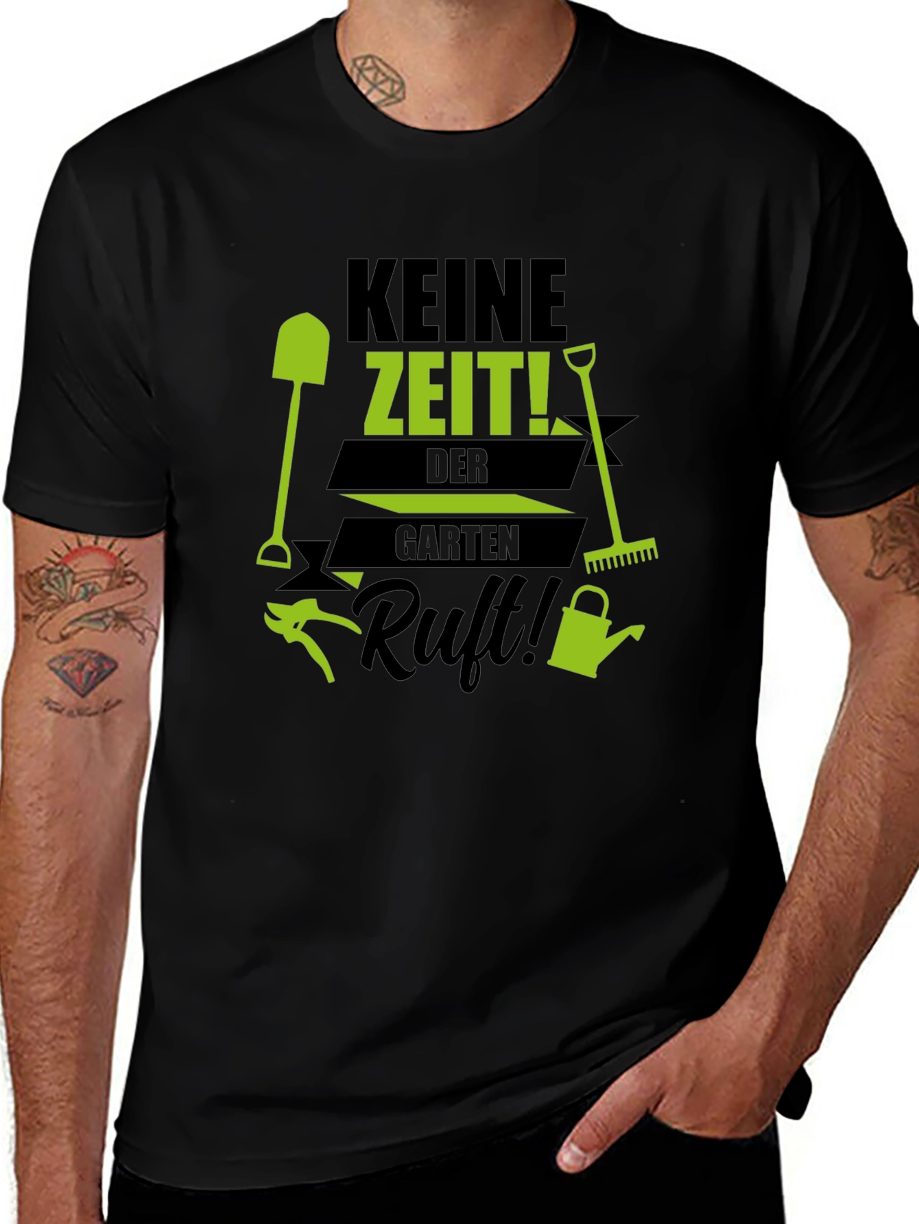 Gardening T-Shirt - Keine Zeit! Der Garten Ruft!