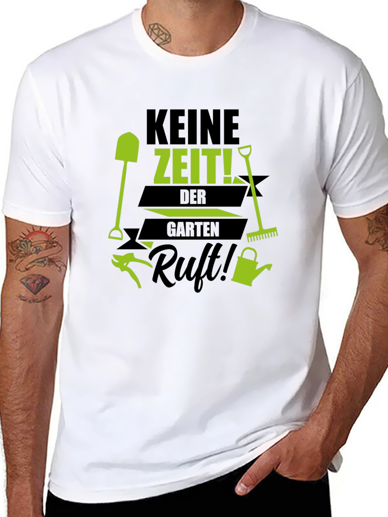 Gardening T-Shirt - Keine Zeit! Der Garten Ruft!