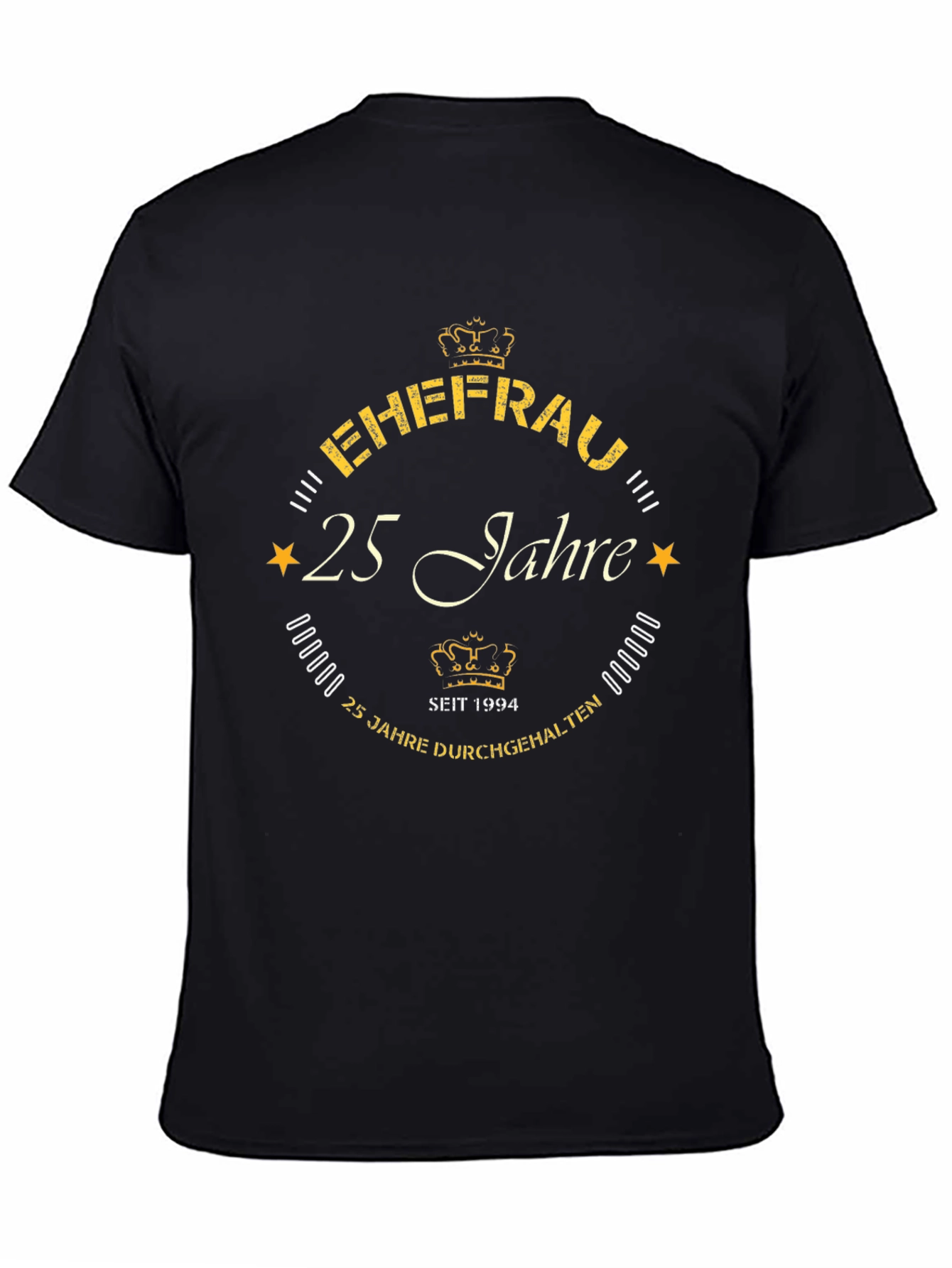 Ehefrau 25 Jahre T-Shirt - Anniversary Gift Tee