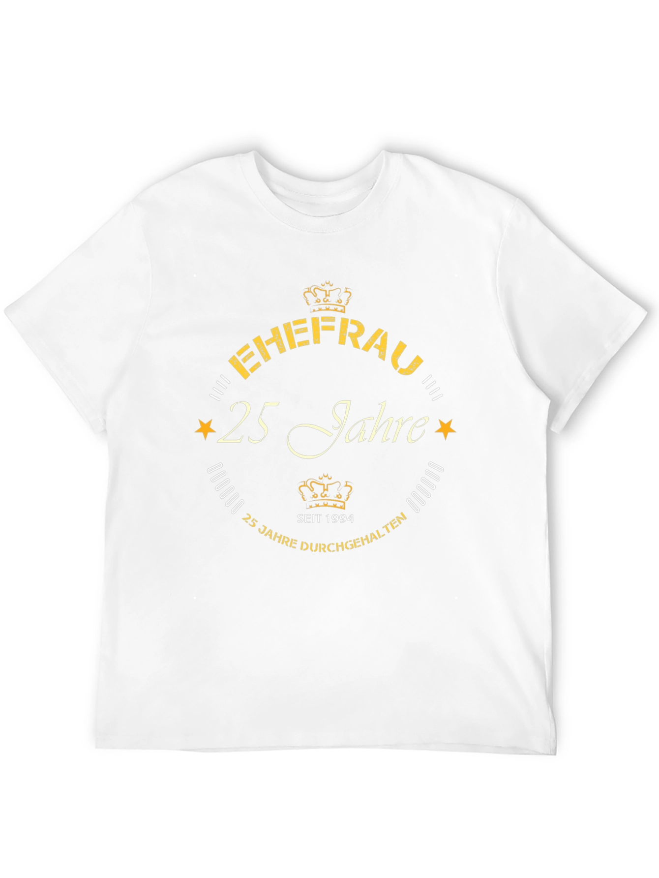 Ehefrau 25 Jahre T-Shirt - Anniversary Gift Tee