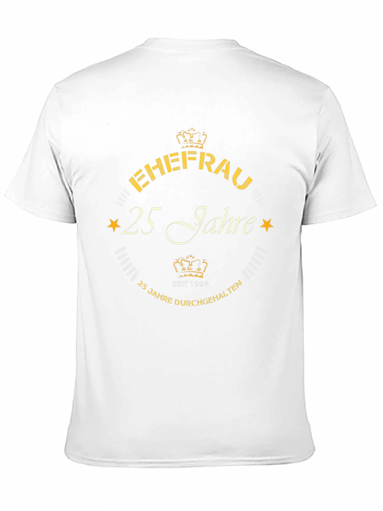 Ehefrau 25 Jahre T-Shirt - Anniversary Gift Tee