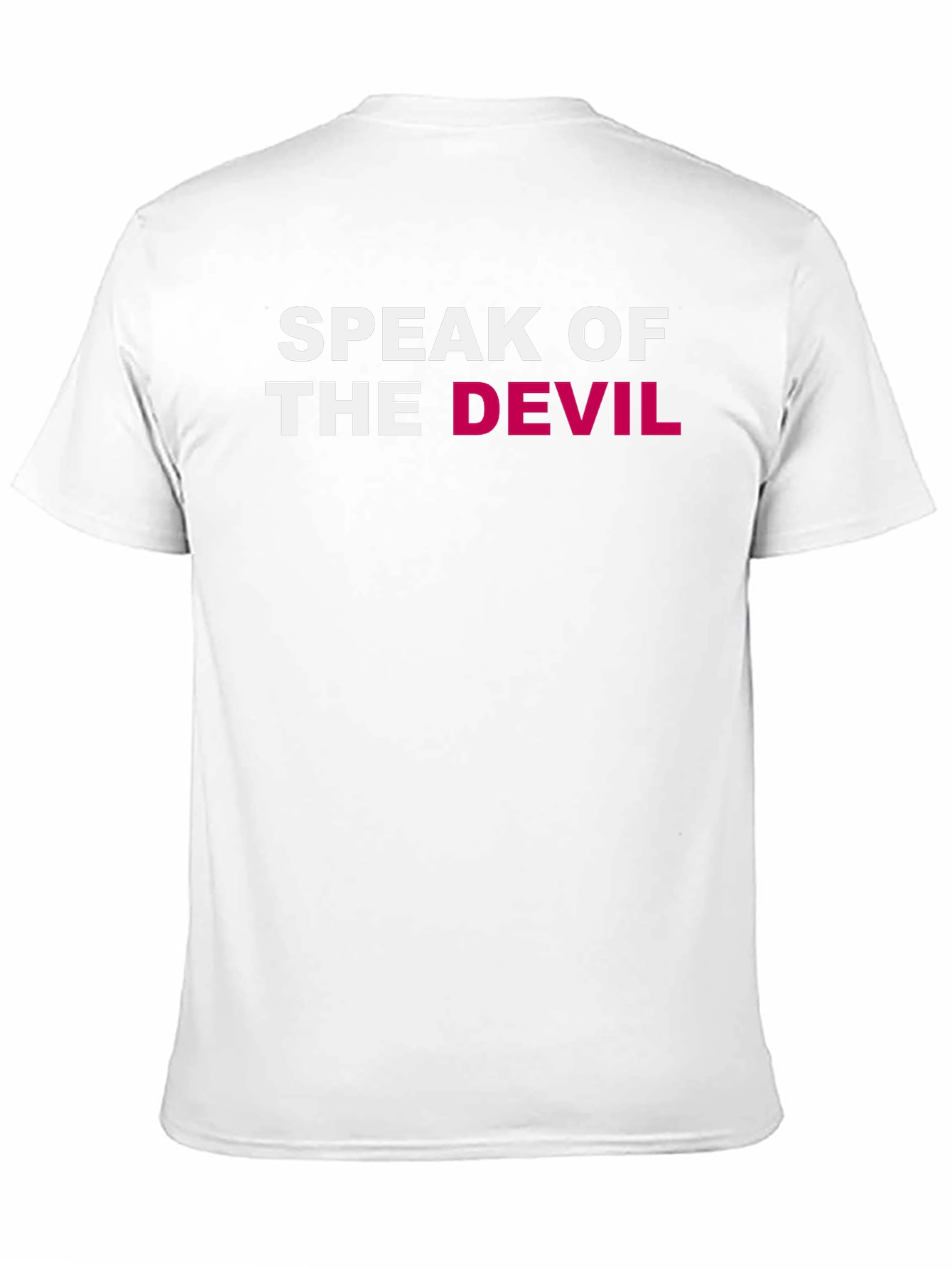 Speak of the Devil Graphic Tee - Black