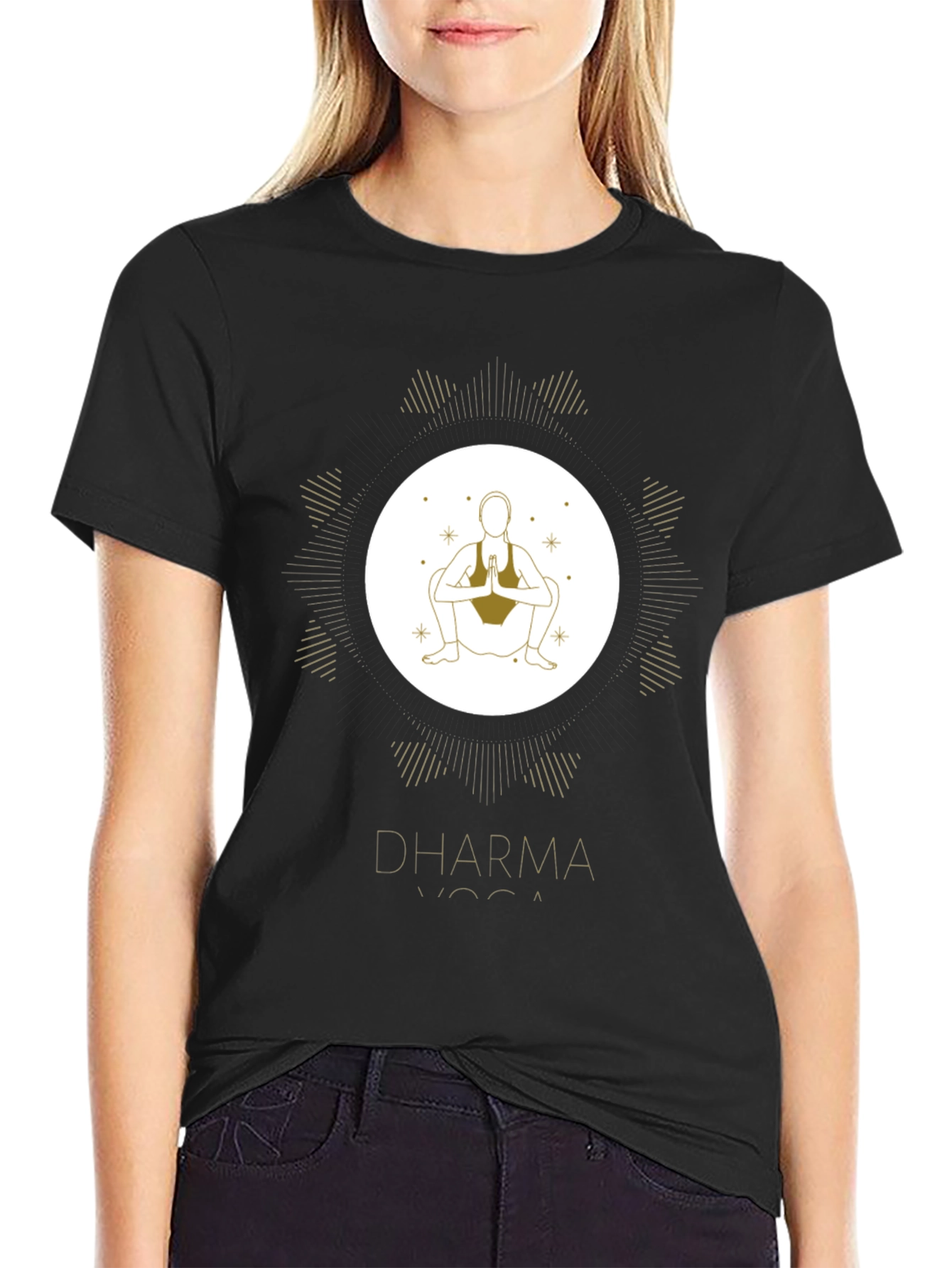 Dharma Yoga Graphic T-Shirt - Meditation Apparel