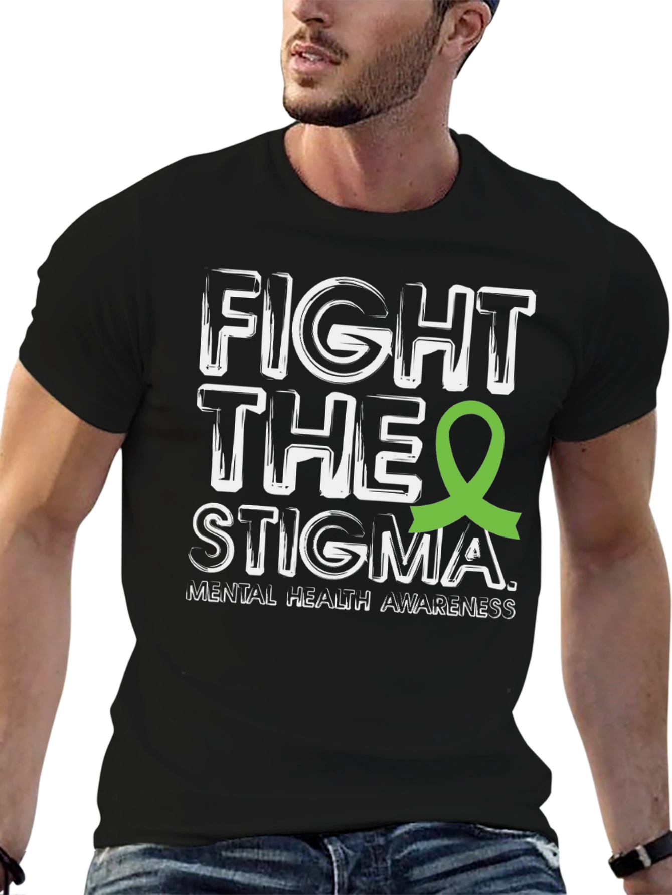Fight The Stigma Mental Health Awareness T-Shirt