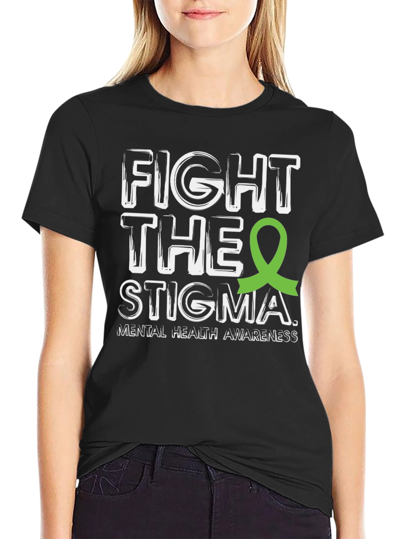 Fight The Stigma Mental Health Awareness T-Shirt