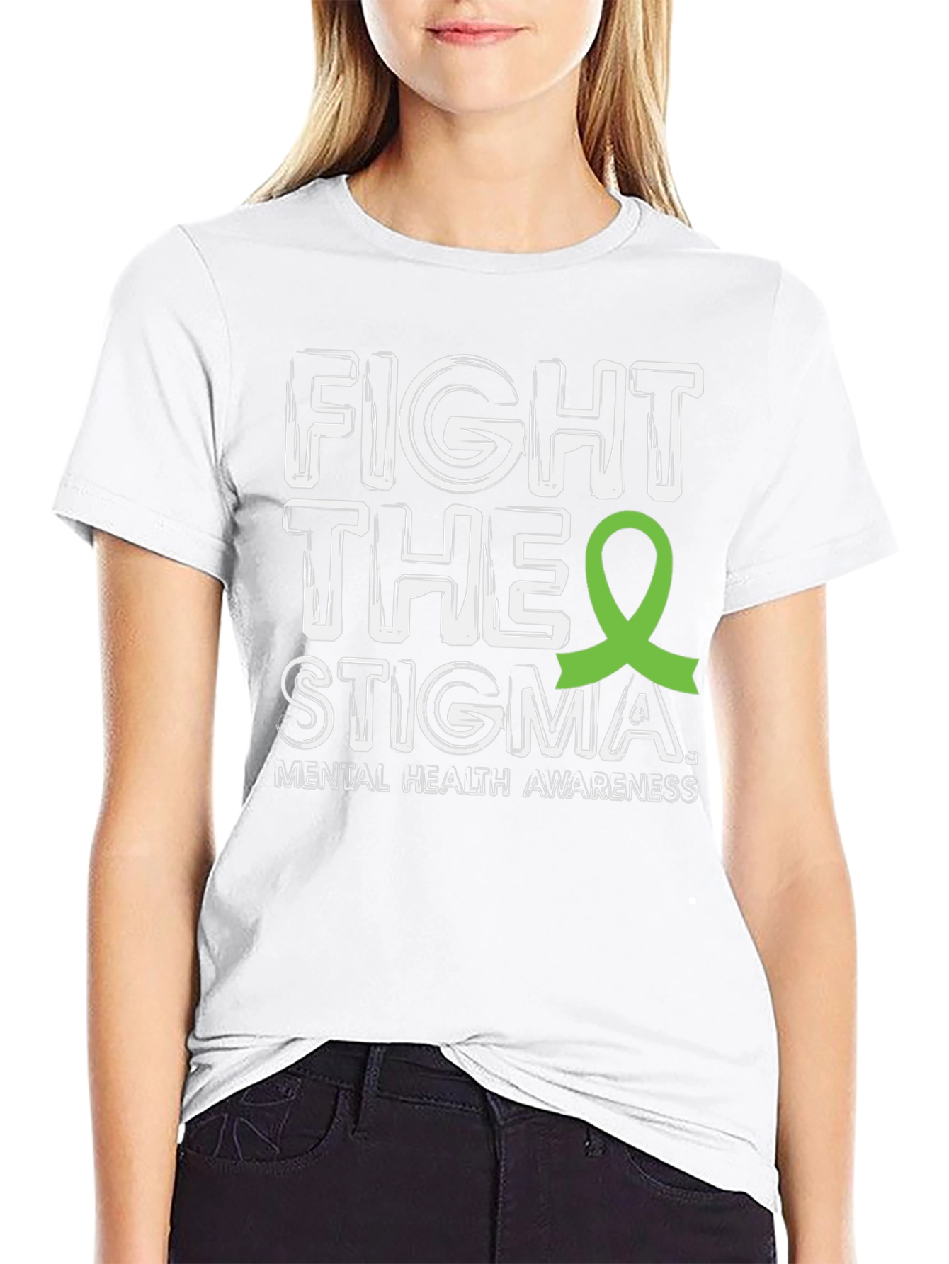 Fight The Stigma Mental Health Awareness T-Shirt