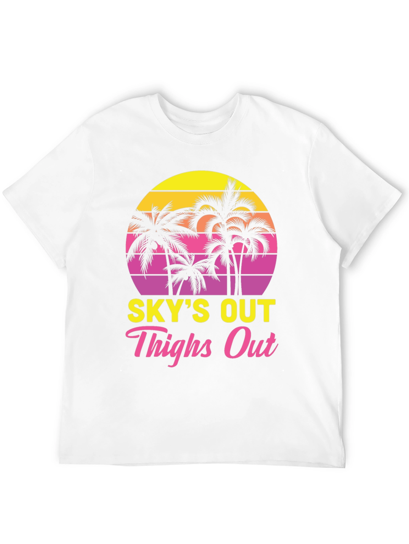 Skys Out Thighs Out Graphic Tee