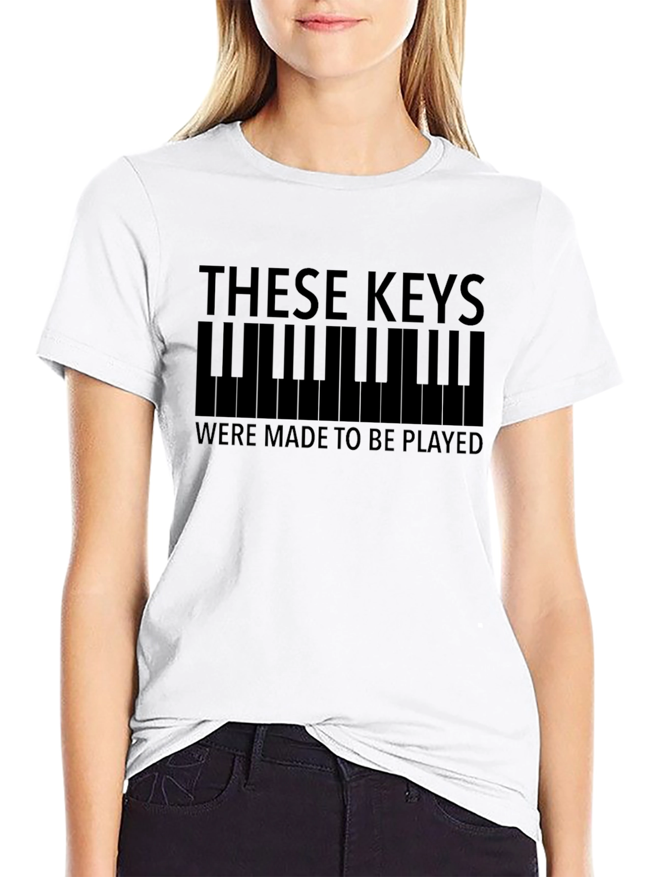Musical Keys T-Shirt - Made to be Played