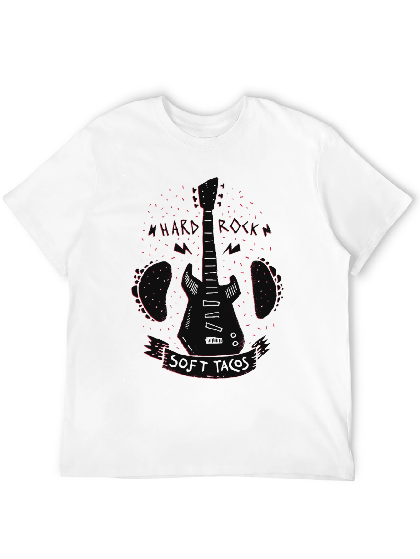 Hard Rocker Soft Touch Black Graphic Tee