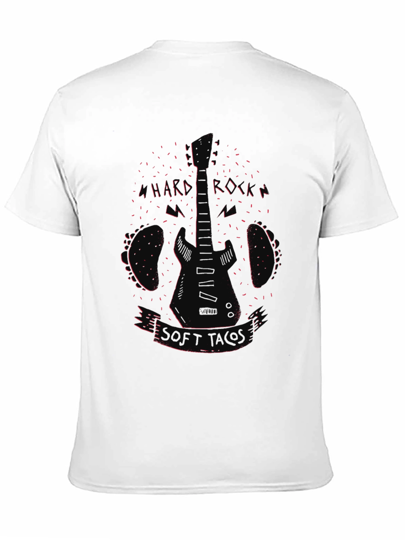 Hard Rocker Soft Touch Black Graphic Tee