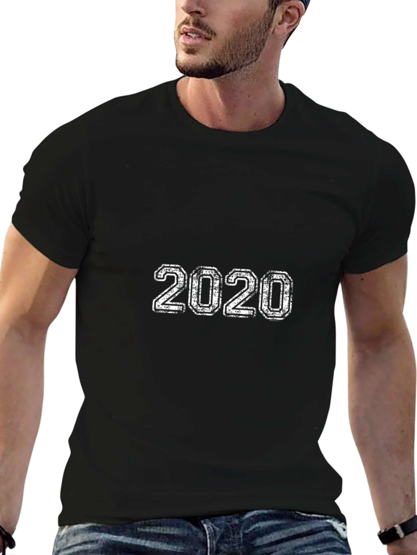 2020 Graphic Black T-Shirt