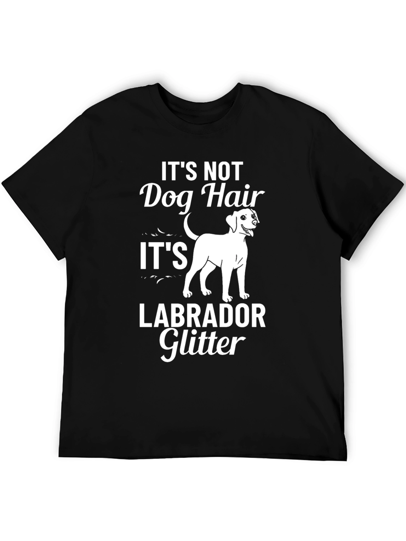 Labrador Glitter T-Shirt - Dog Lover Tee