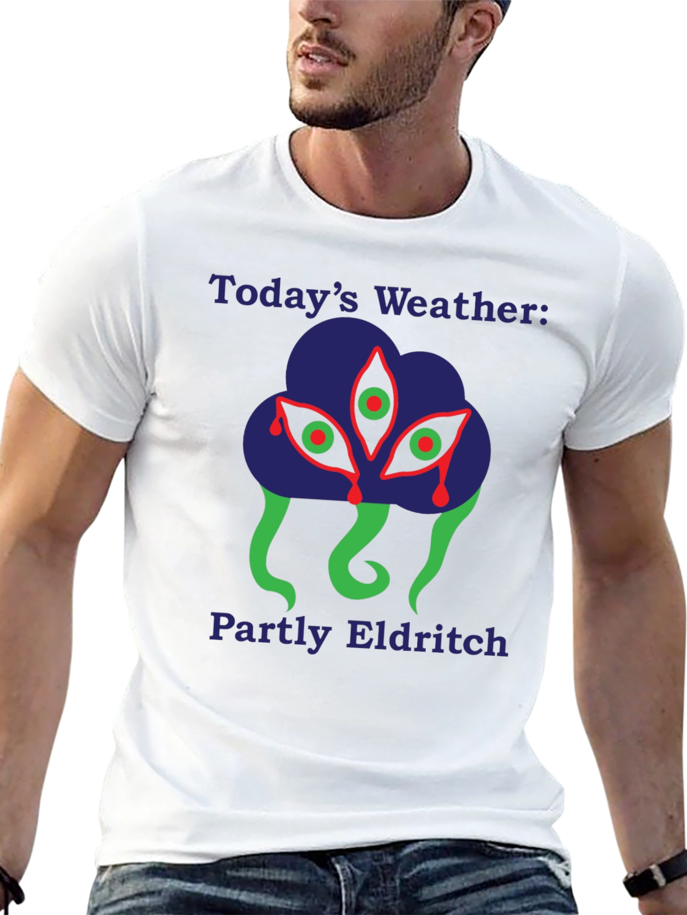 Eldritch Weather T-Shirt - Dark Humor Graphic Tee
