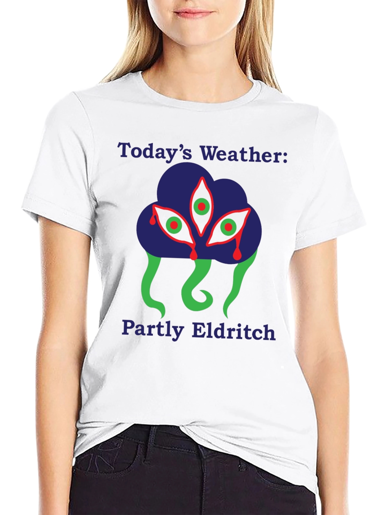 Eldritch Weather T-Shirt - Dark Humor Graphic Tee