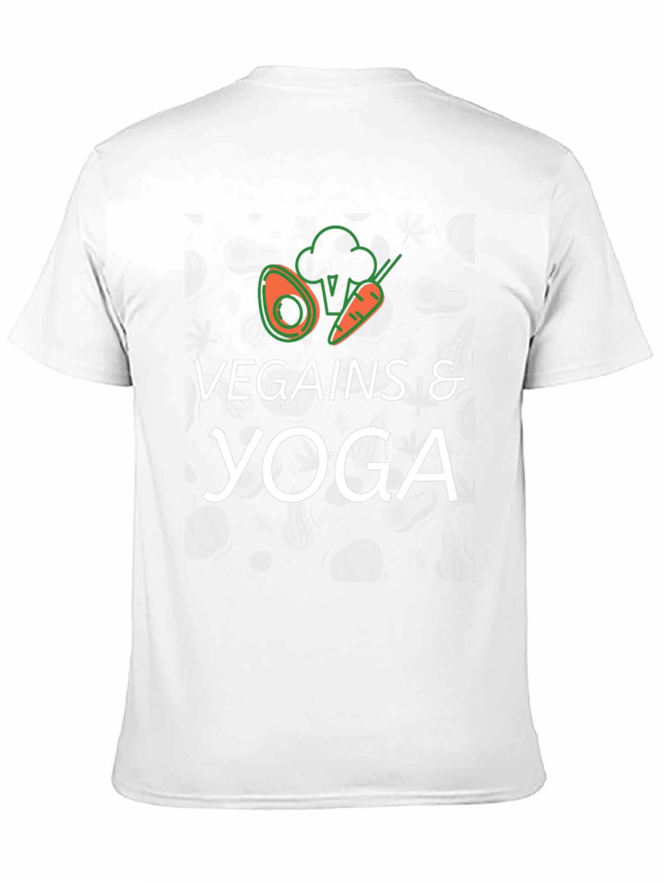 Vegains & Yoga T-Shirt - Black