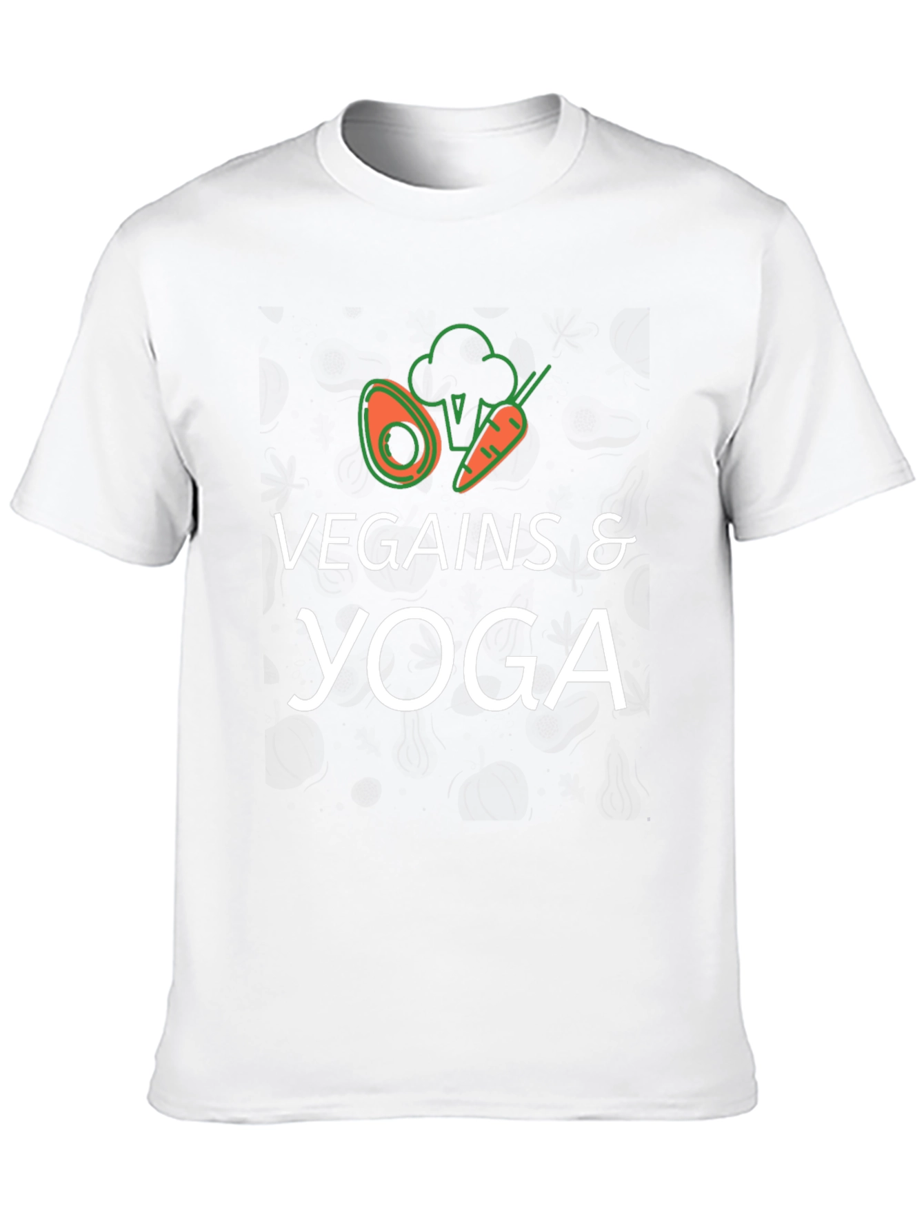 Vegains & Yoga T-Shirt - Black