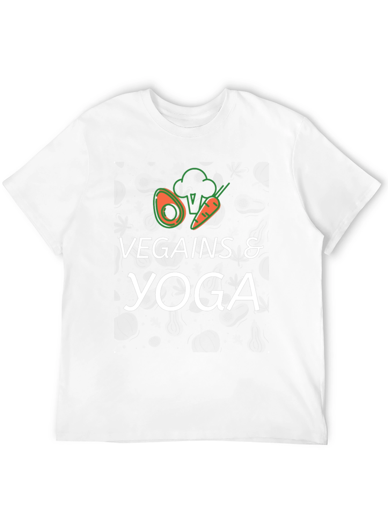 Vegains & Yoga T-Shirt - Black