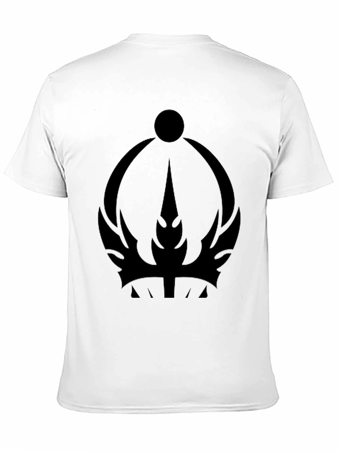 Mystic Crown Graphic Tee - Premium Black T-Shirt