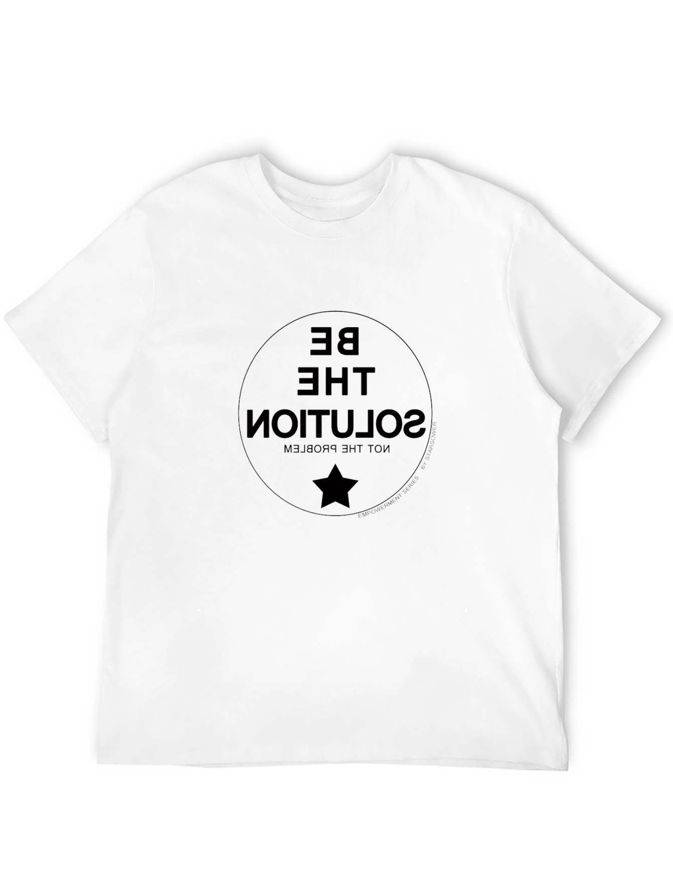 Be The Solution Graphic Tee - Black