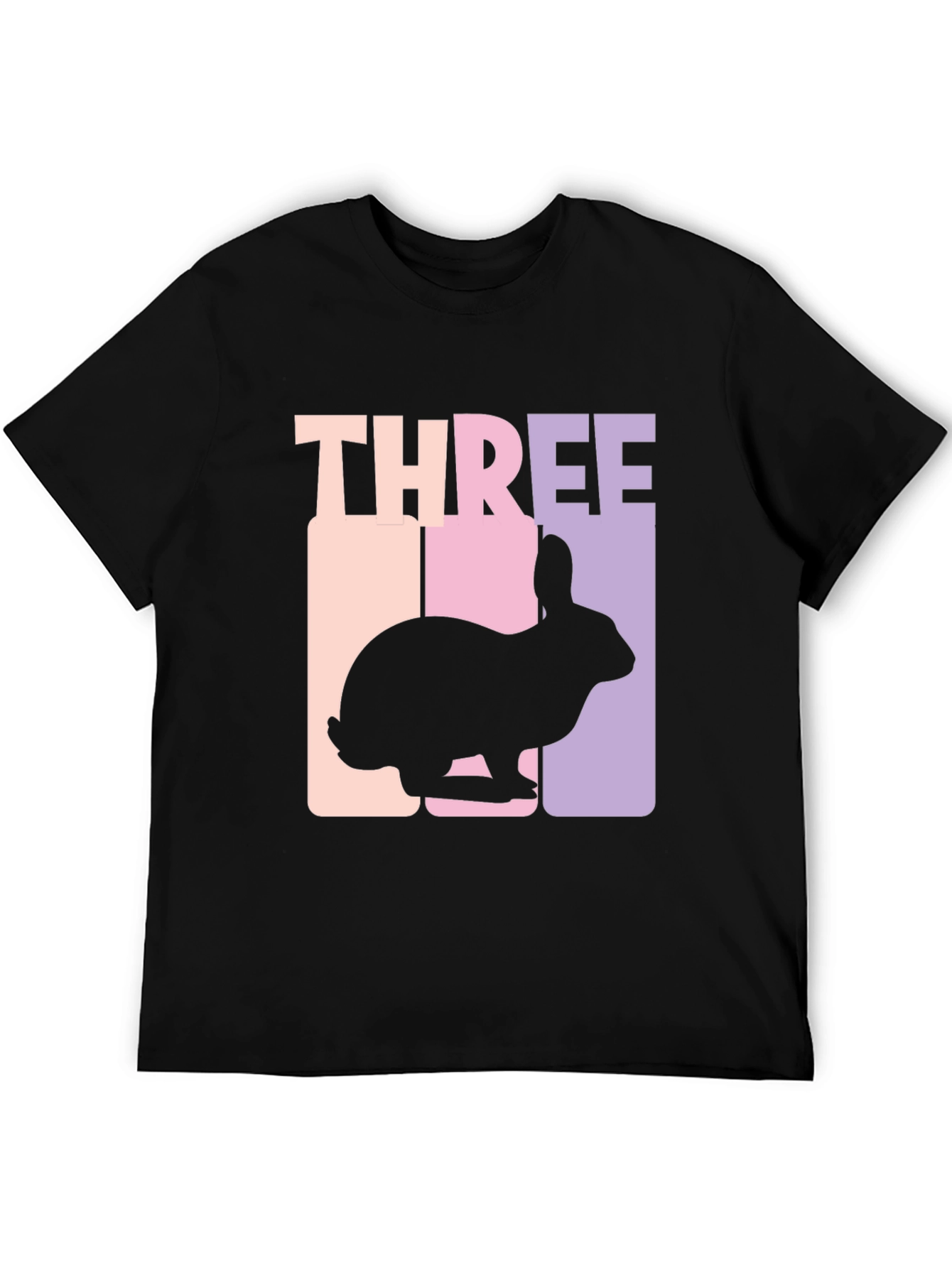 Three Bunny Birthday Shirt | Cute Rabbit Tee