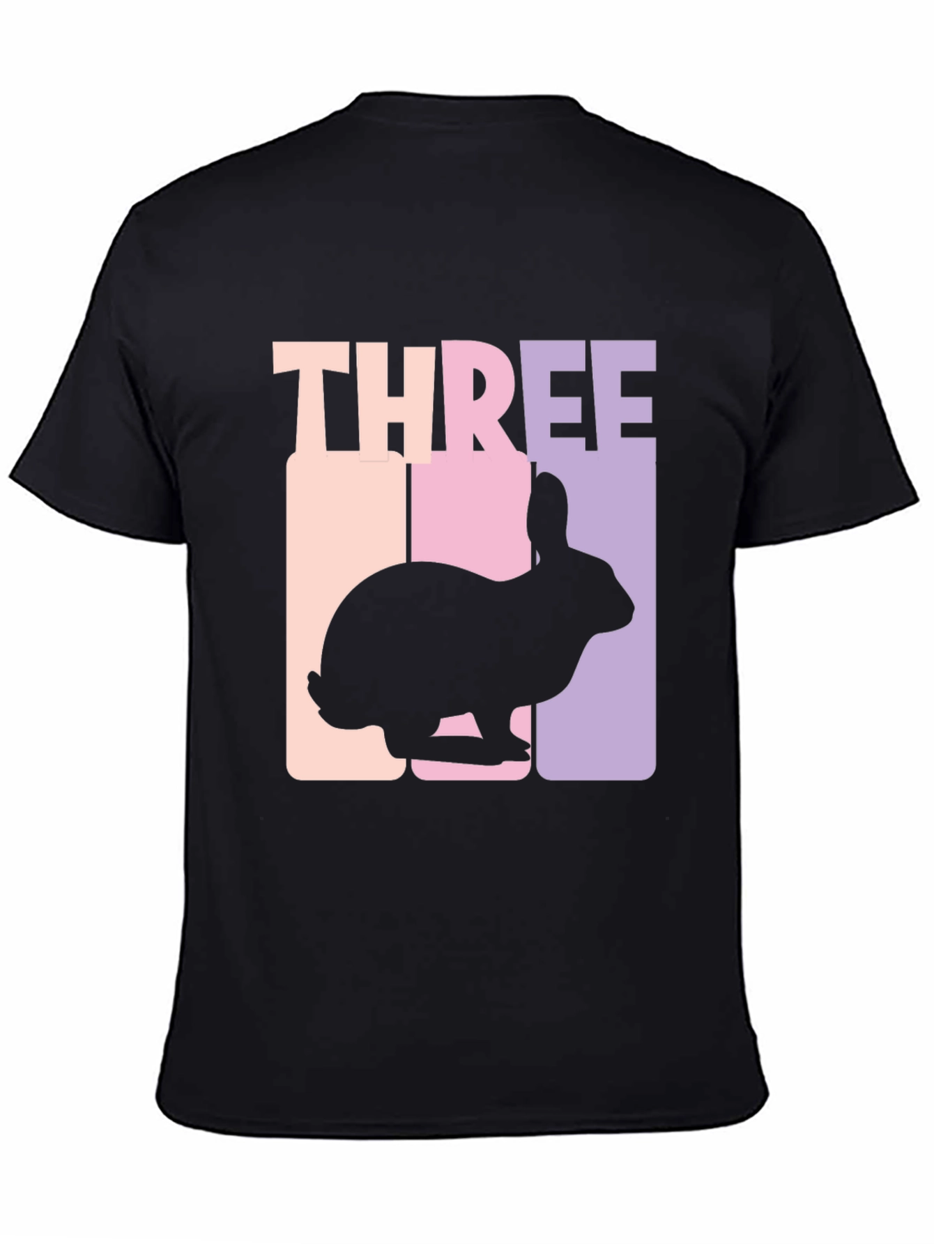 Three Bunny Birthday Shirt | Cute Rabbit Tee