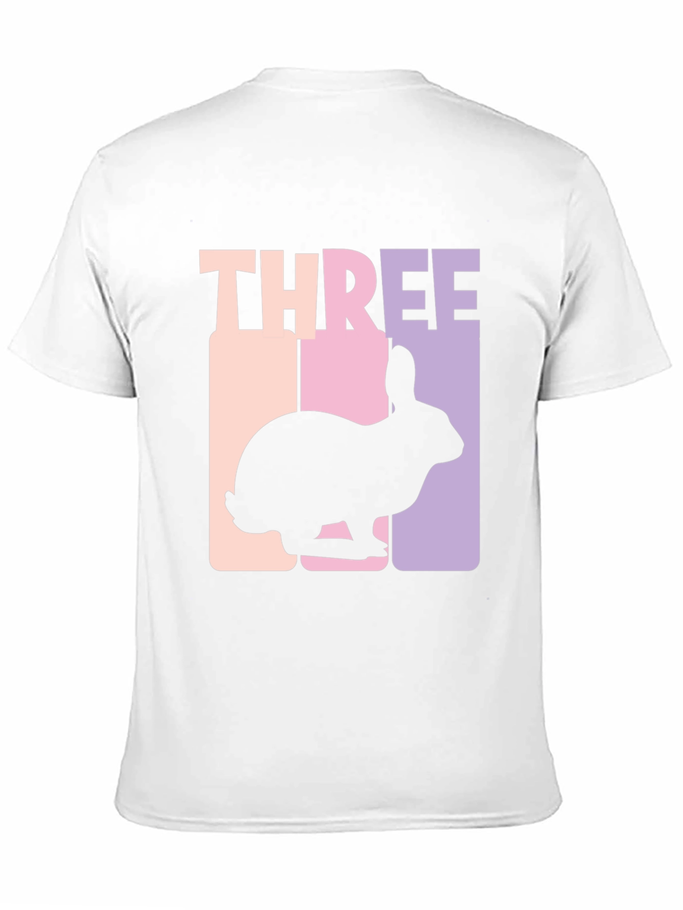 Three Bunny Birthday Shirt | Cute Rabbit Tee