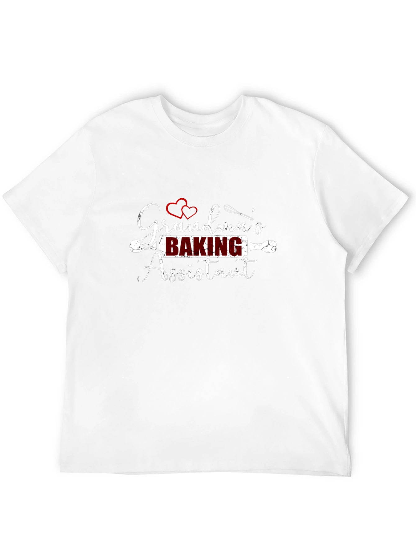 Grandmas Baking Assistant Black T-Shirt