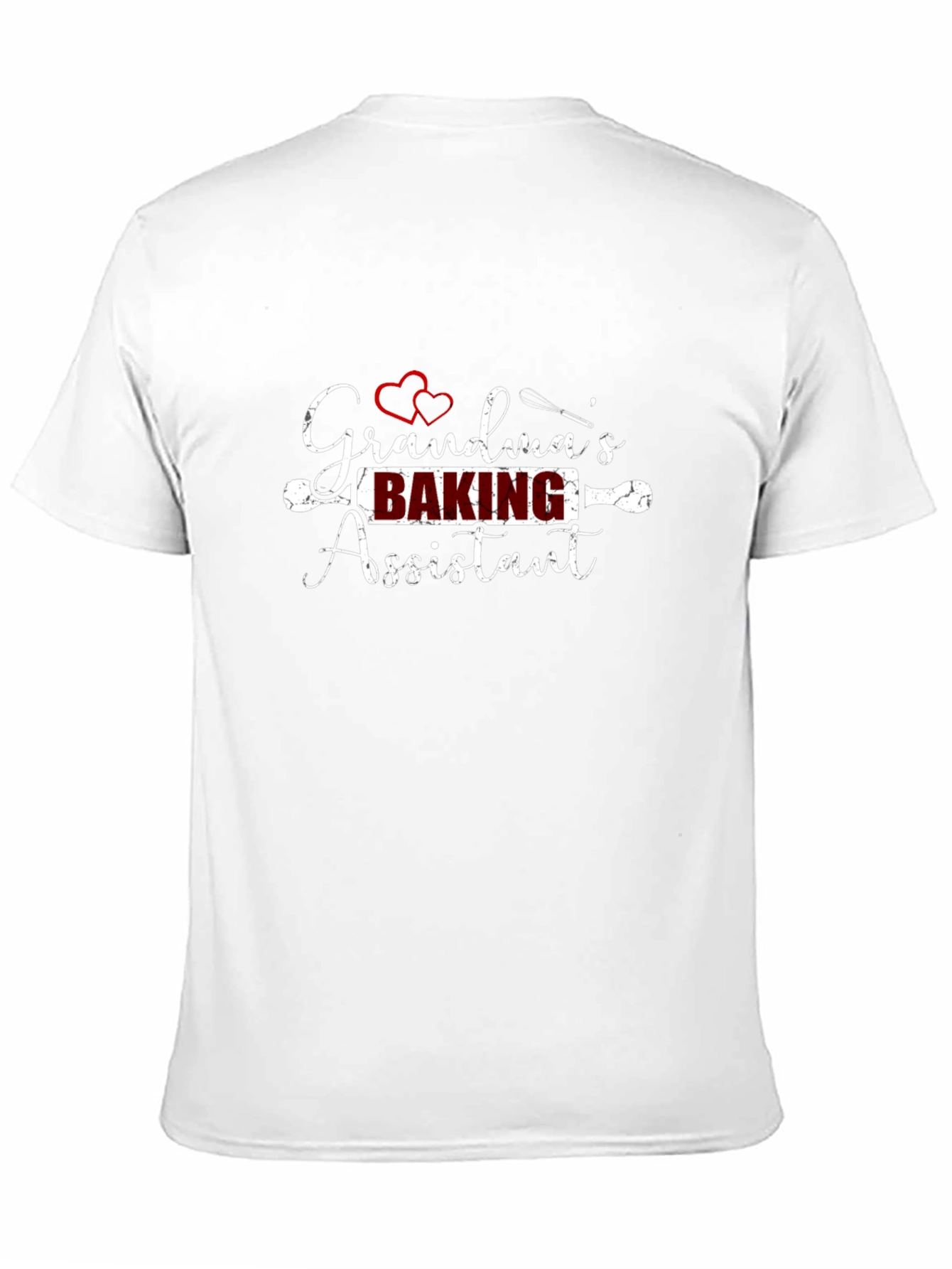Grandmas Baking Assistant Black T-Shirt