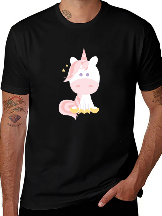 Unicorn Graphic T-Shirt - Cute Cartoon Design