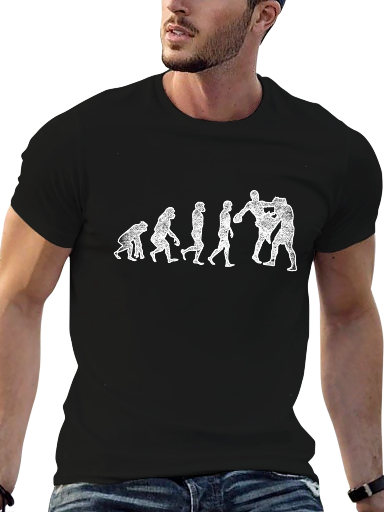 Evolution MMA T-Shirt - Black Cotton Blend