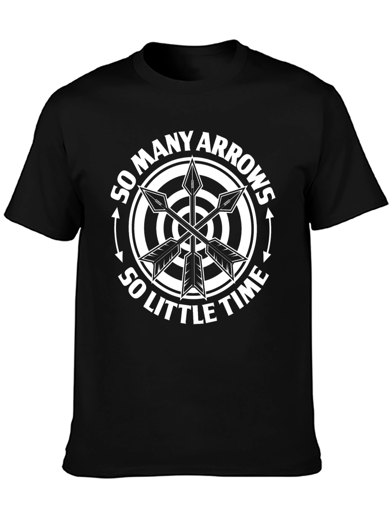 Archery Arrow Target T-Shirt - So Many Arrows