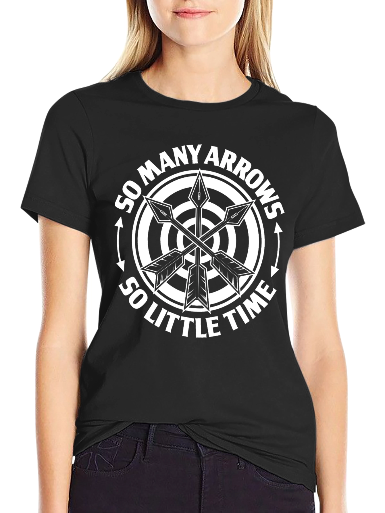 Archery Arrow Target T-Shirt - So Many Arrows