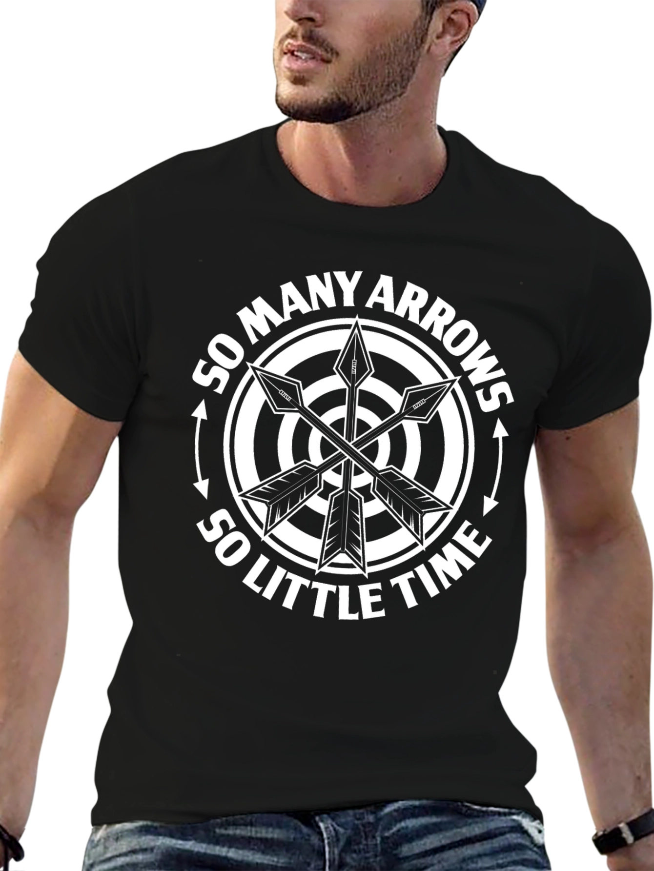 Archery Arrow Target T-Shirt - So Many Arrows