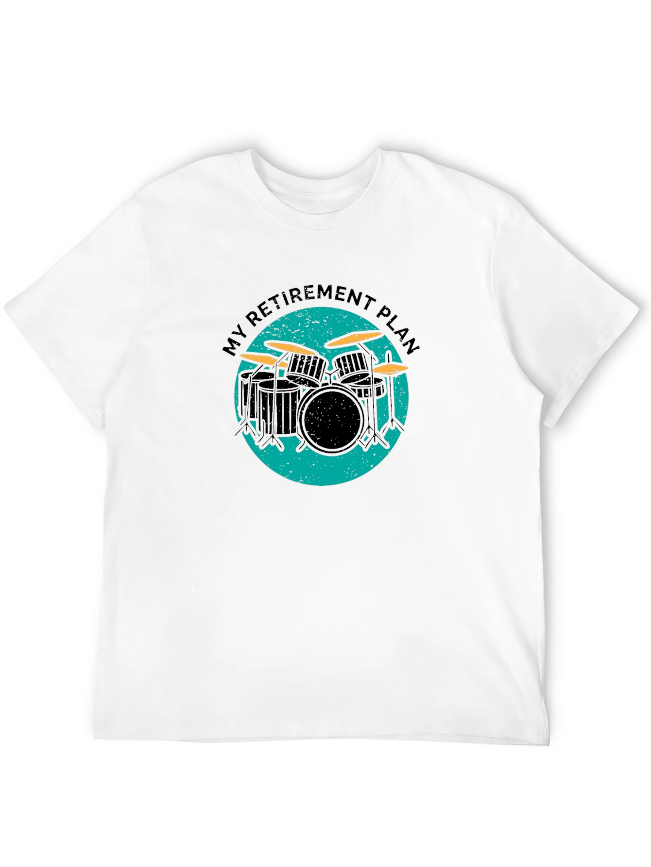 My Retirement Plan Drum Set Graphic Tee