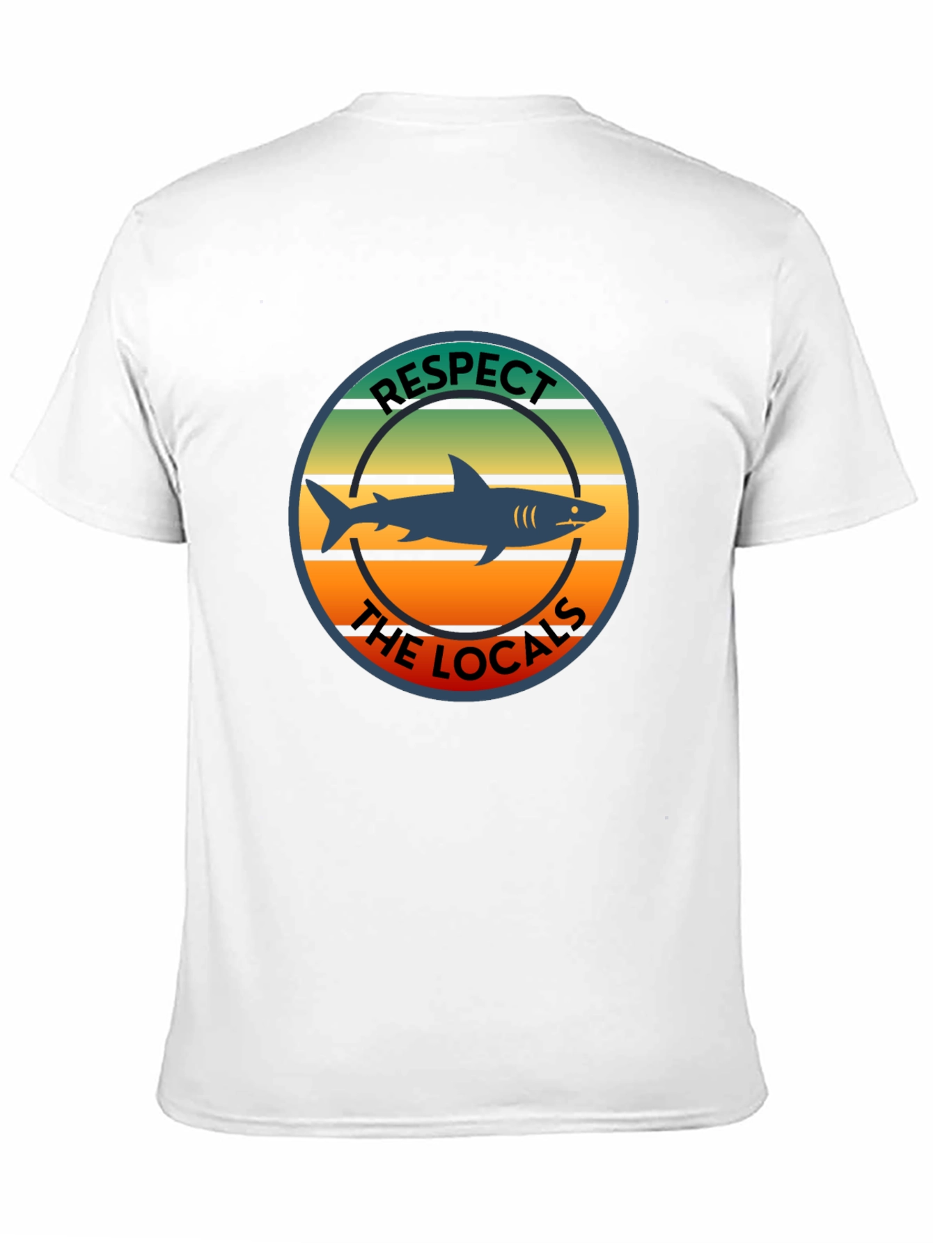 Respect The Locals Shark T-Shirt